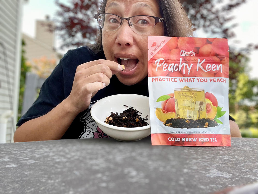 Peachy Keen - Black Tea Blend – Snarky Tea