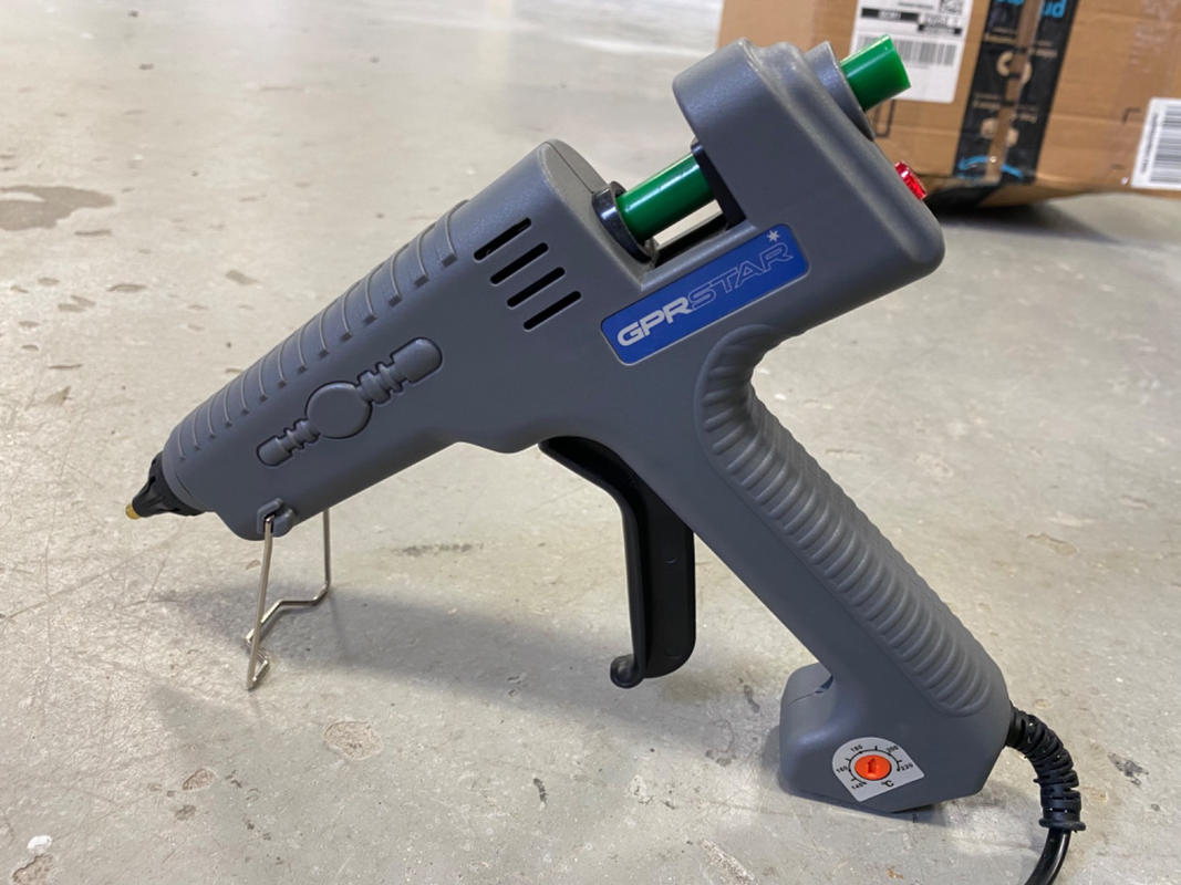 hot glue gun the works