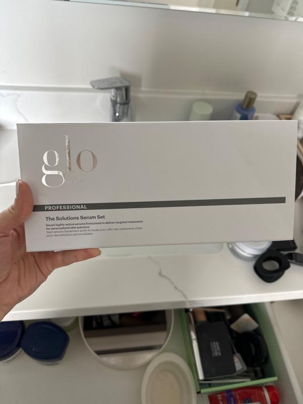 美容液 A2 Calming Wash & Mask + EL/NA Glo Serum The Solution Serums Set | Glo Skin Beauty