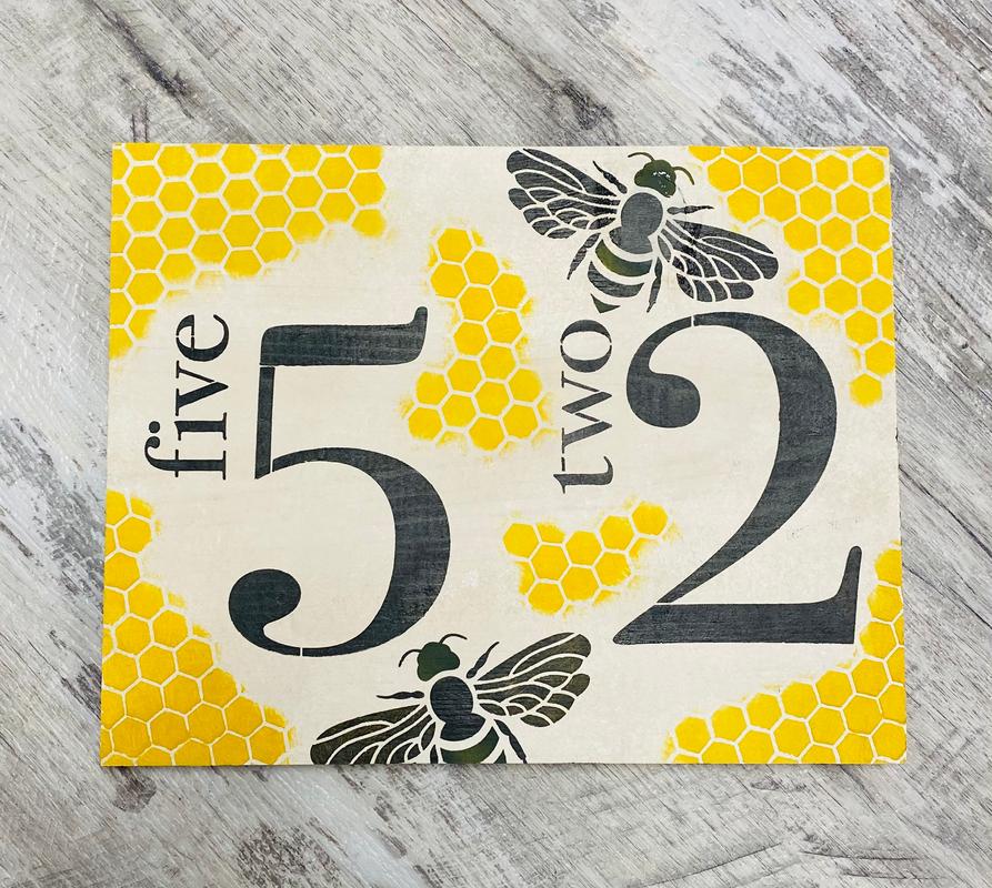 Numbers 0-9 Set  Reusable Farmhouse Sign & Furniture Stencils - Essential  Stencil