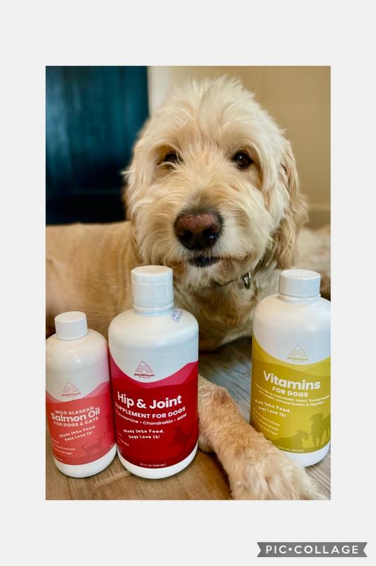 Liquid vitamins on sale for senior dogs