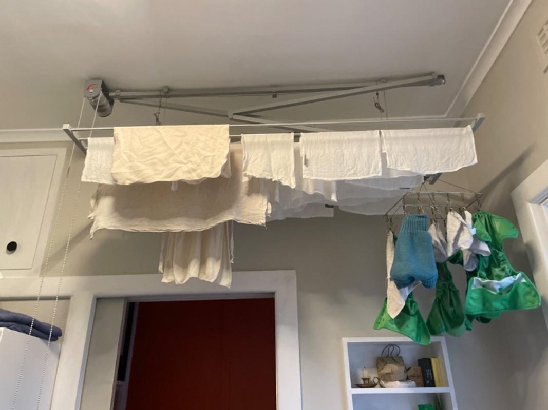 Foxydry Mini 120 Ceiling-Mounted Drying Rack Manual Clothes