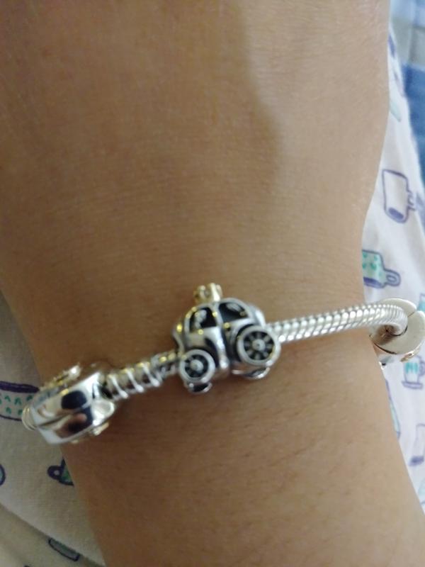 Royal Carriage 14K Gold & White Pearl Charm - 790598P - Pandora