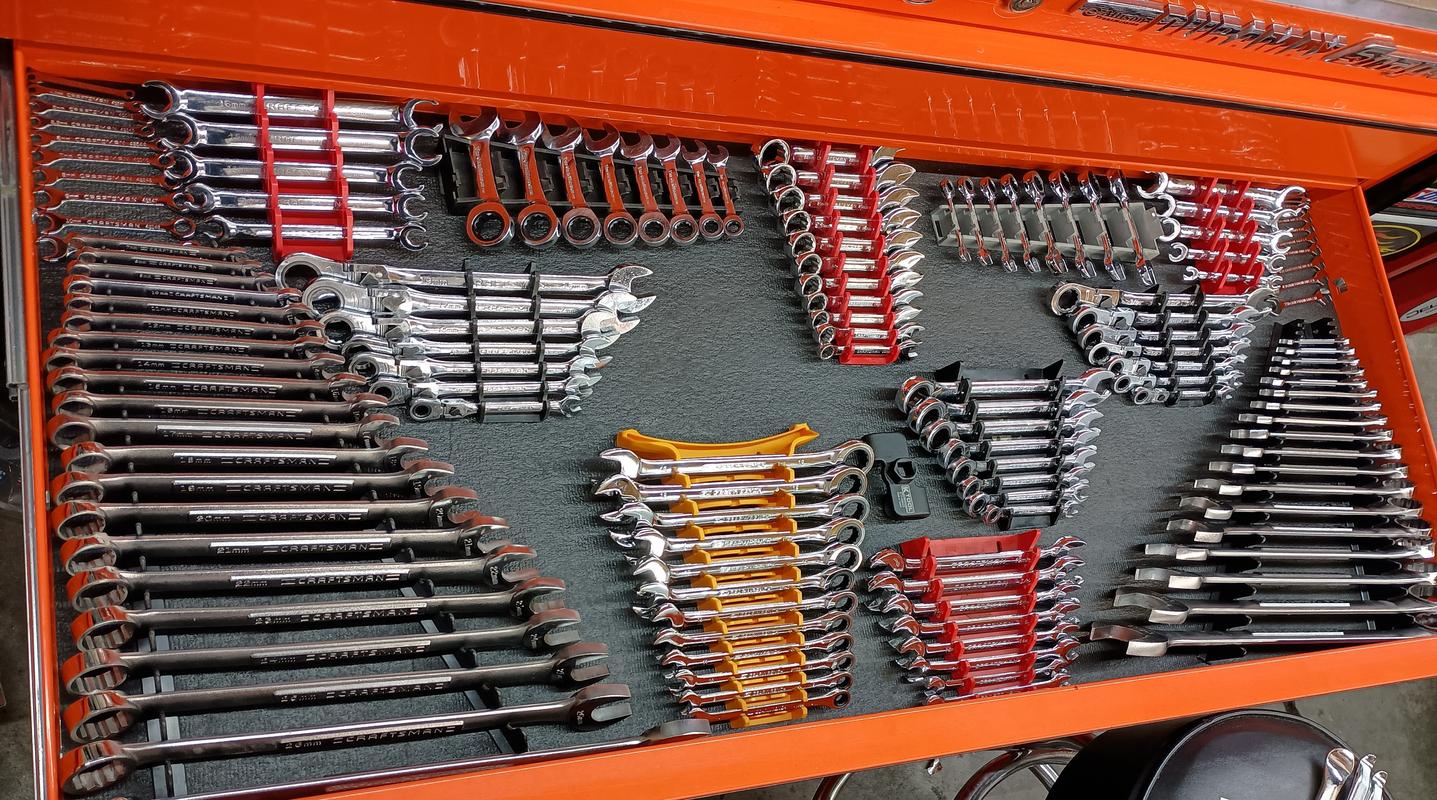 Pro - Vertical Wrench Organizers