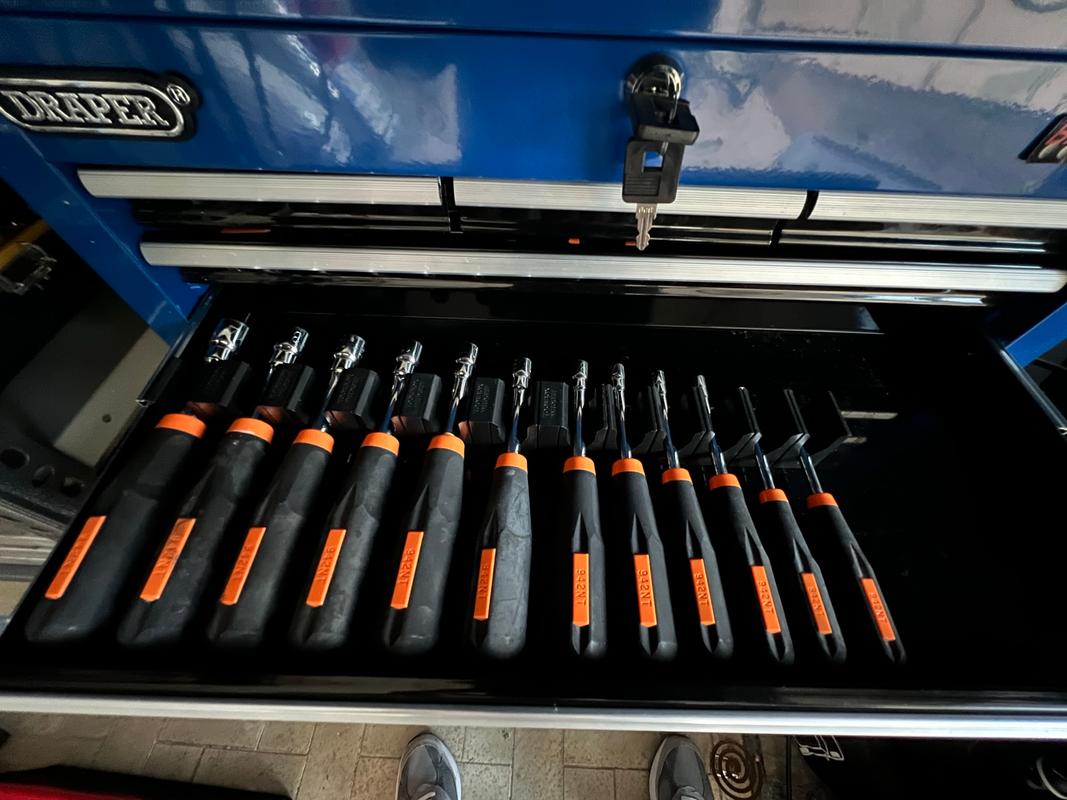 Modular Toolbox Screwdriver Organizers