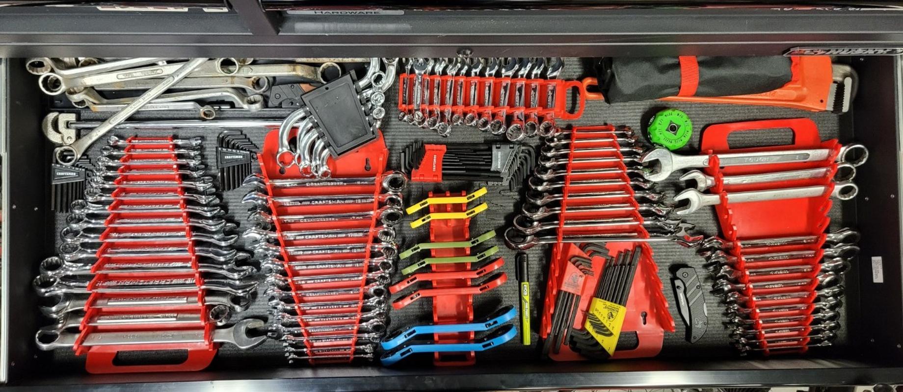 Wide DIY Wrench Organizer, DIY Tool Organizer