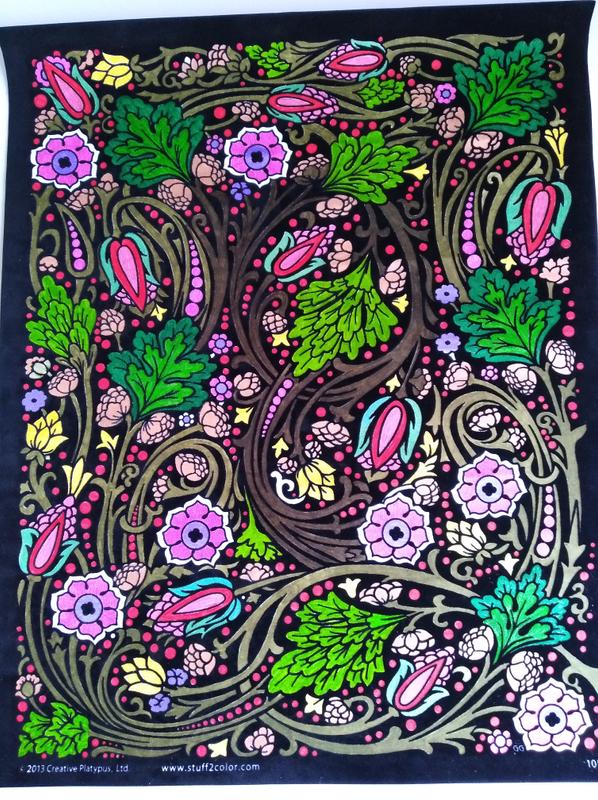 Floral Mania - Stuff2Color