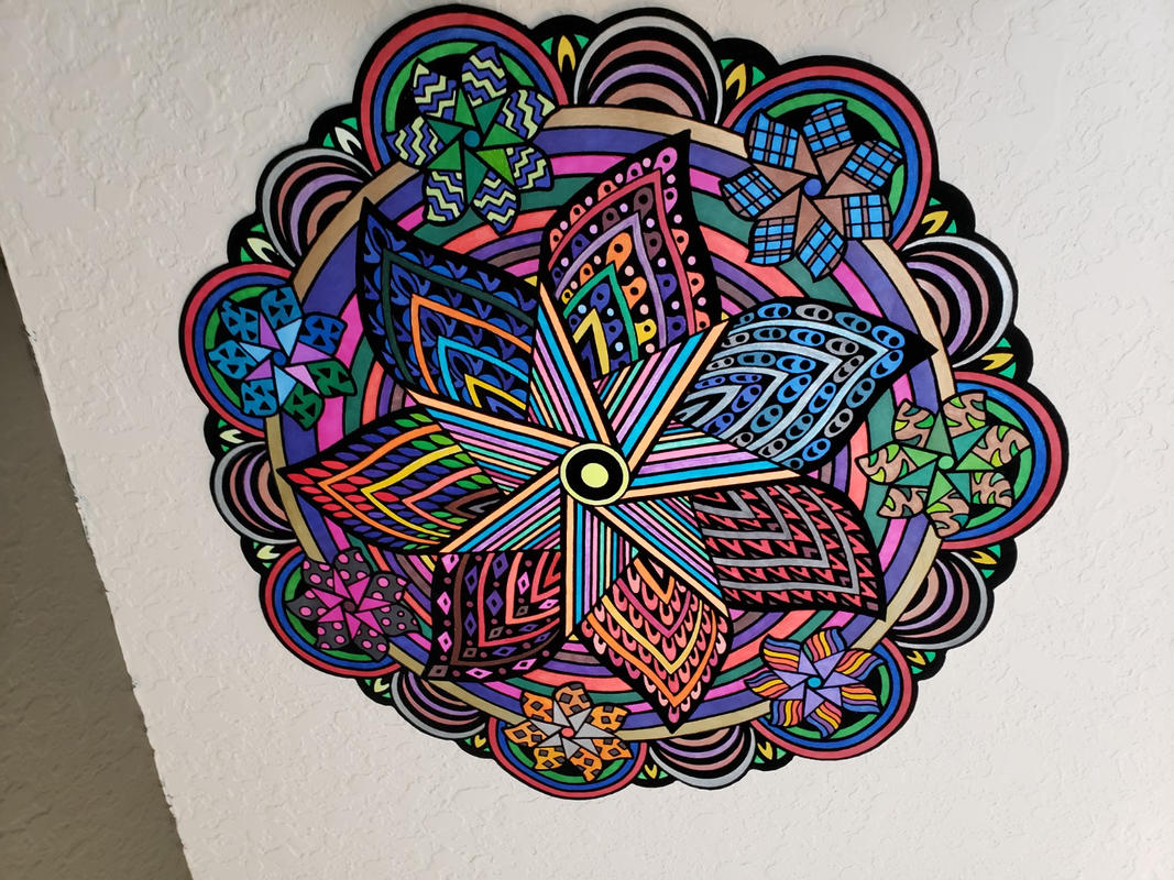 Color Scheme Mandalas, Color Wheel Poster & Color Scheme Poster Art Wo – A  Space to Create Art