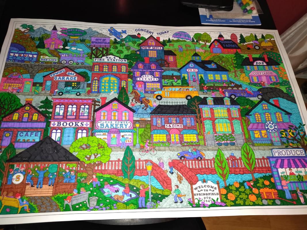 Love My Planet Giant Coloring Sheet - Poster House Shop