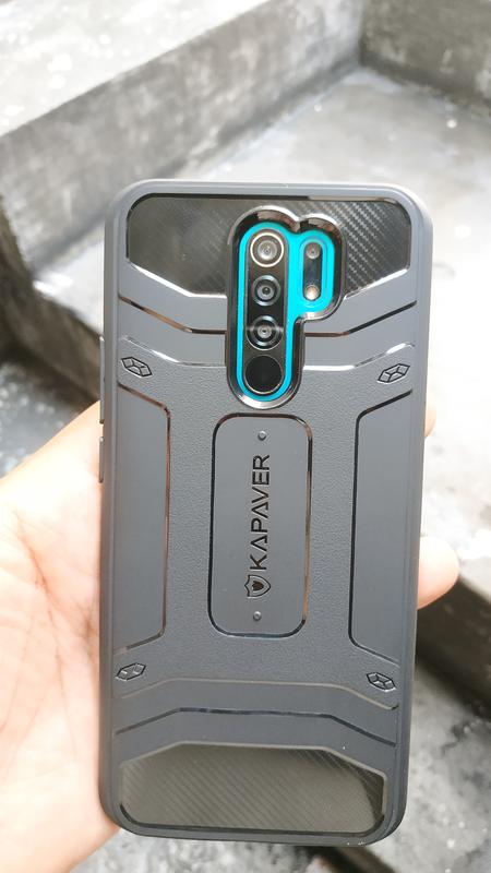 Redmi 9 Rugged Case By Kapaver Black 100 Original 9007