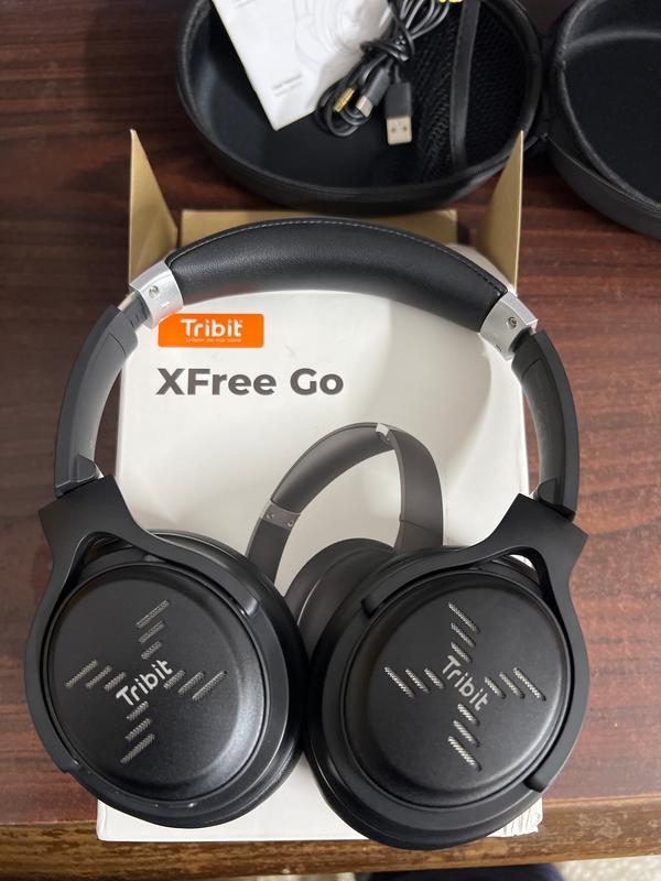 Tribit XFree Go Bluetooth Headphones with 24 Hour Battery Life