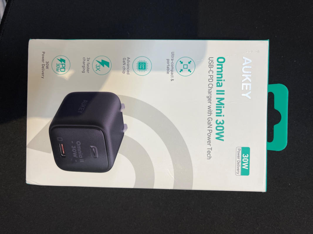 Aukey Omnia Mini 30W USB-C PD Charger - PA-B1L