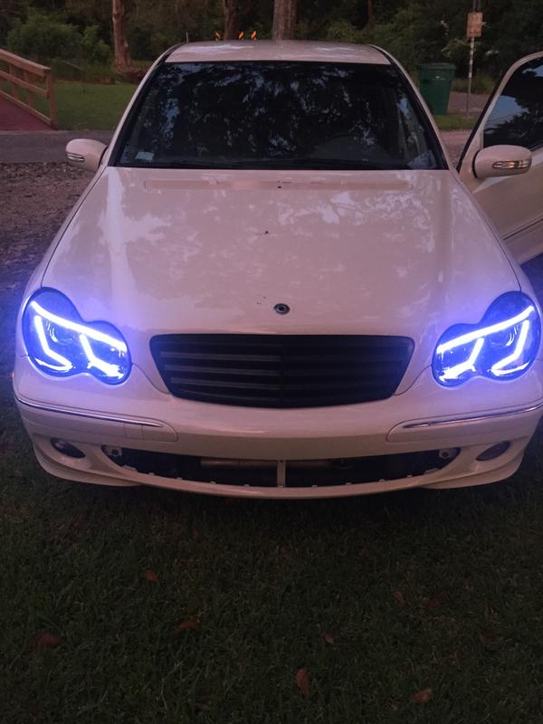 2006 mercedes c230 headlights hotsell