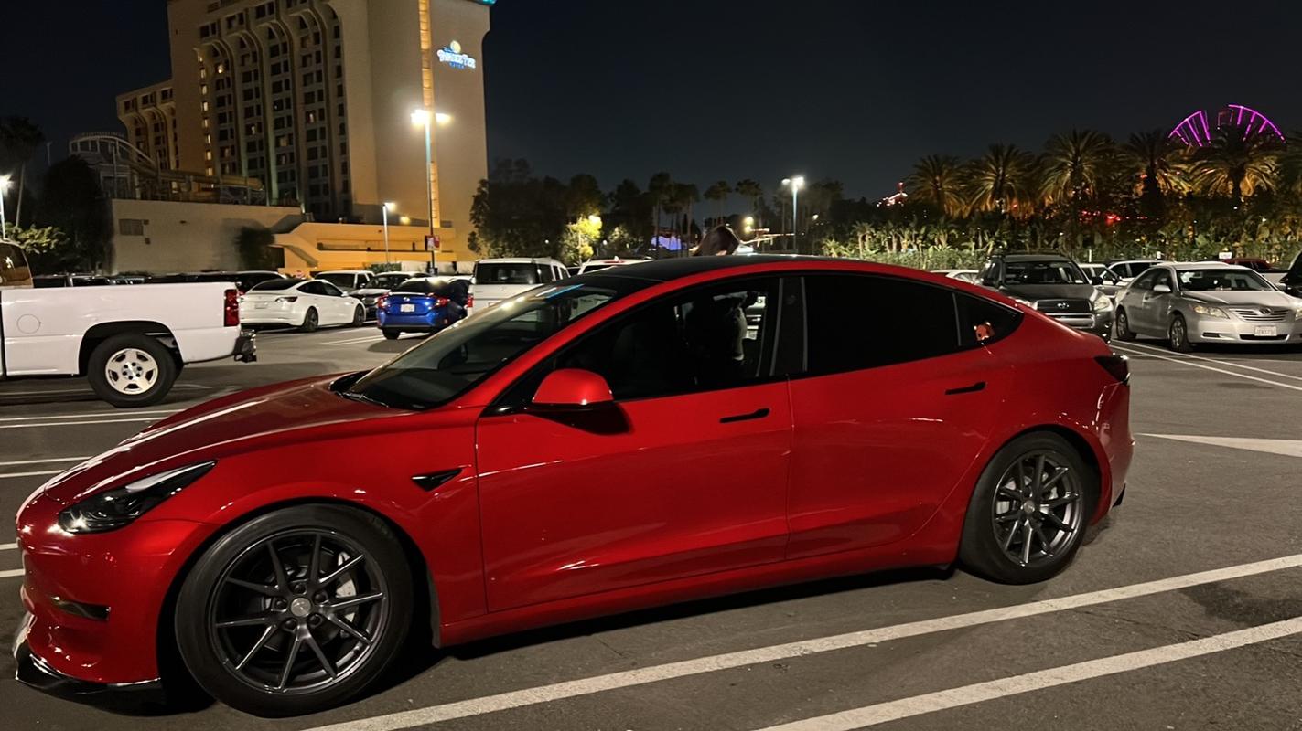 H&r springs deals tesla model 3