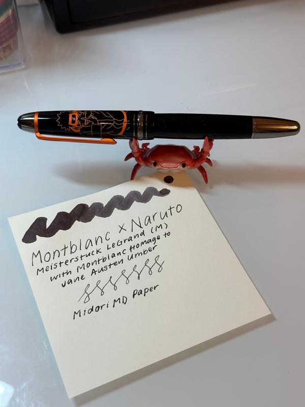 Montblanc X Naruto Meisterstuck LeGrand Fountain Pen