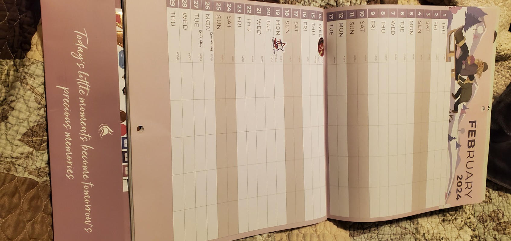 Mom's Family Calendar 2024-2025 – Clever Fox®
