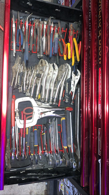 What do you guys think about my homemade pliers rack? : r/Tools