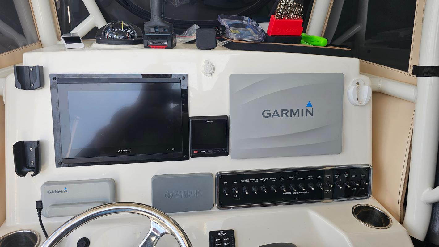 Helm Guardian Custom Adapter Plate | Garmin 7612/7612xsv to