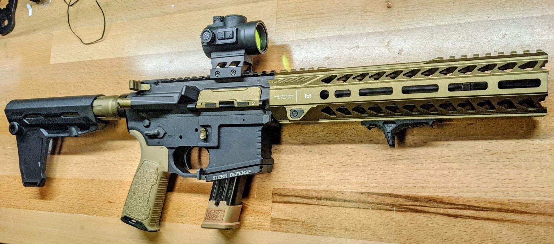 Strike Industries AR-15 Rubber Overmold Enhanced Pistol Grip - AR15Discounts