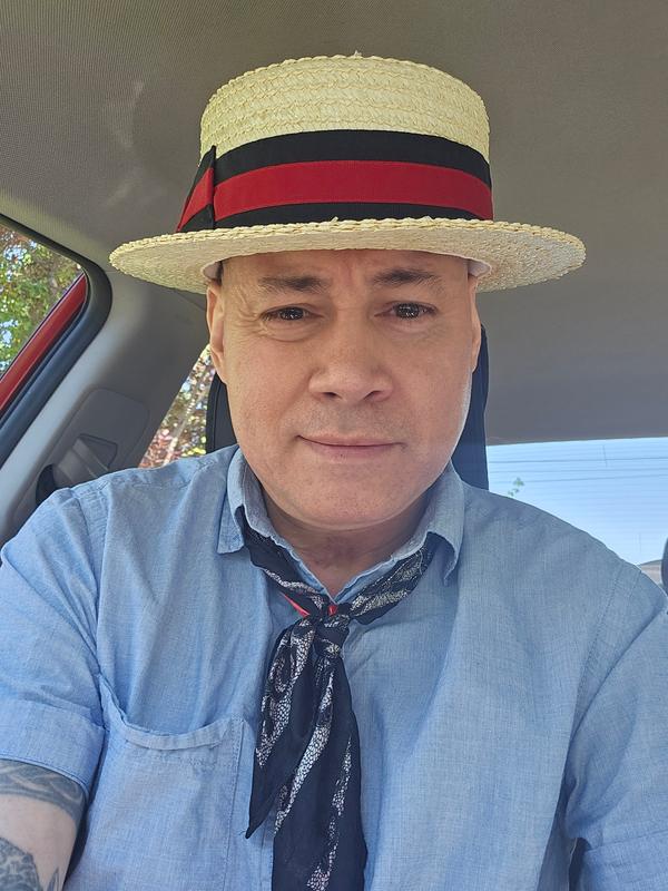 Scala Straw Boater- Gondola – Tenth Street Hats