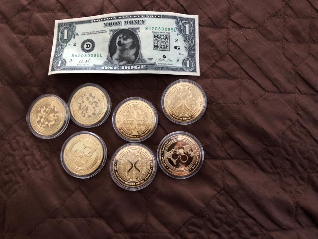 XRP 使い捨てカメラ 箱付き　Ripple Cryptochips | XRP (Ripple) Physical Crypto Coin