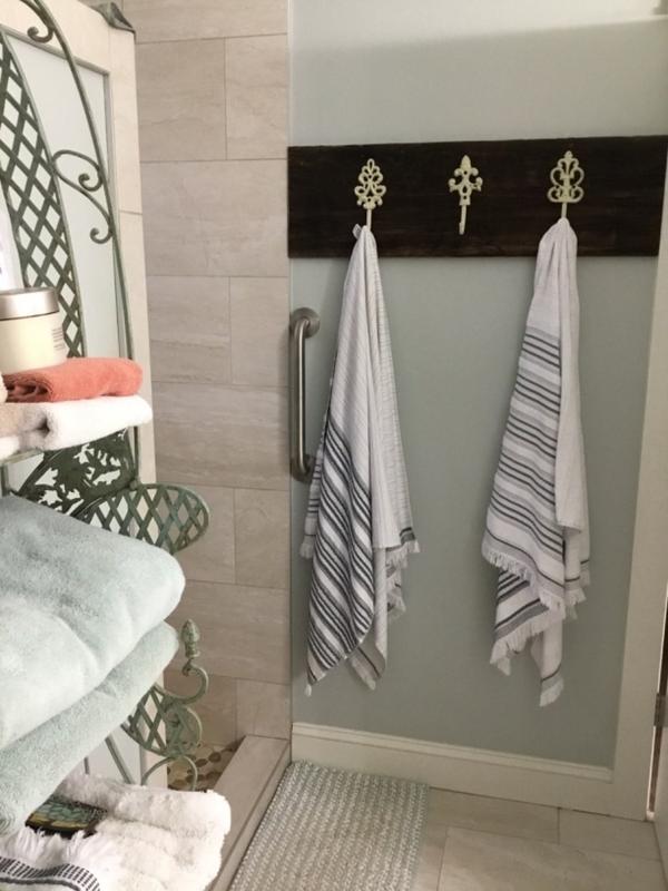 Nadine Terry-Sided 100% Cotton Turkish Bath Towel