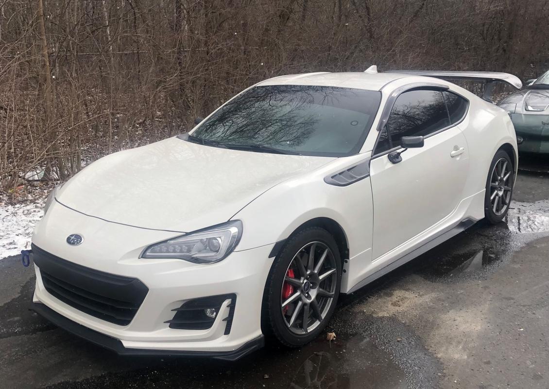 TRD Side Skirts White Pearl (K1X) For 86 (ZN6) MS344-18004-A1