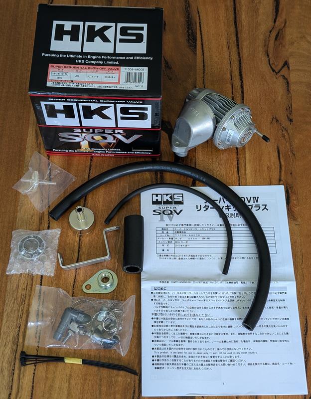 HKS SUPER SQV4 For HONDA S660 JW5 S07A TURBO 71008-AH008 - Black