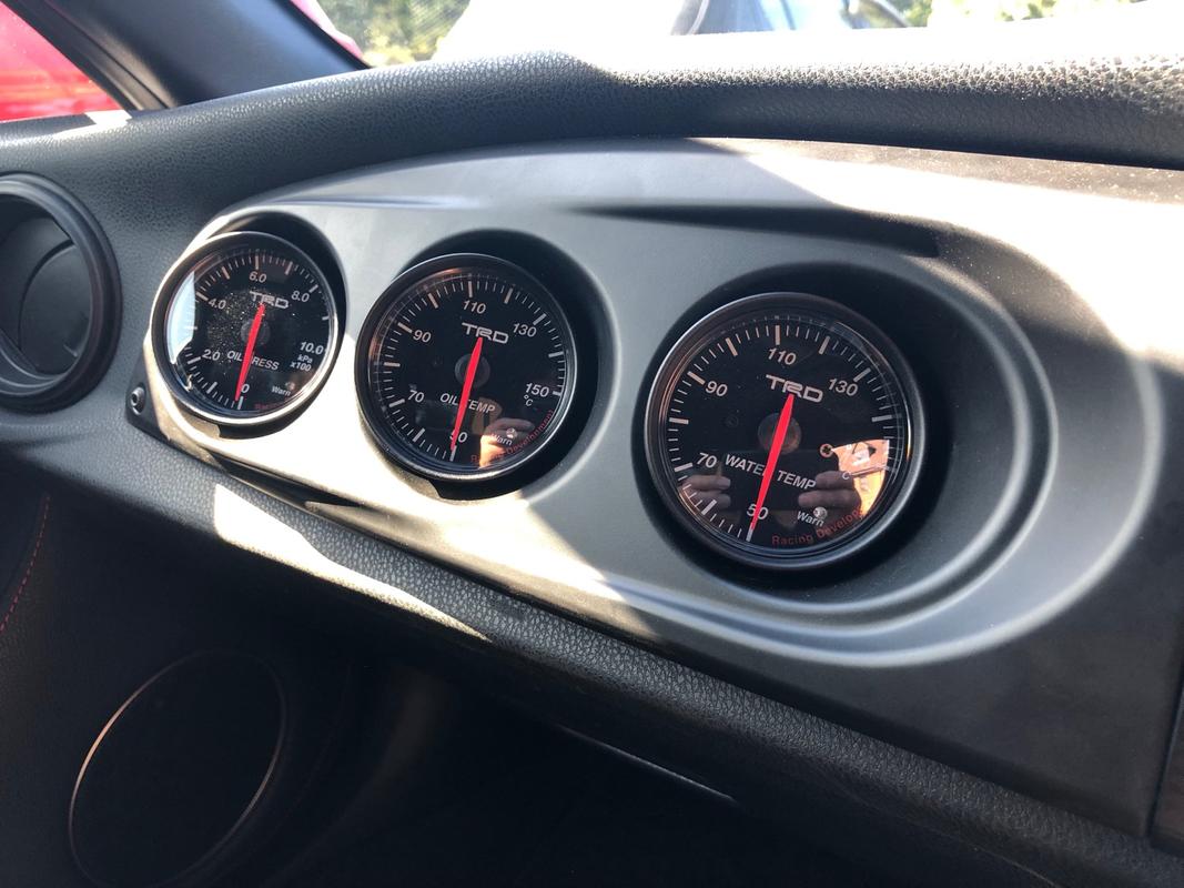 BLITZ BLACK RACING METER PANEL Φ60 meter set for 86 / BRZ For