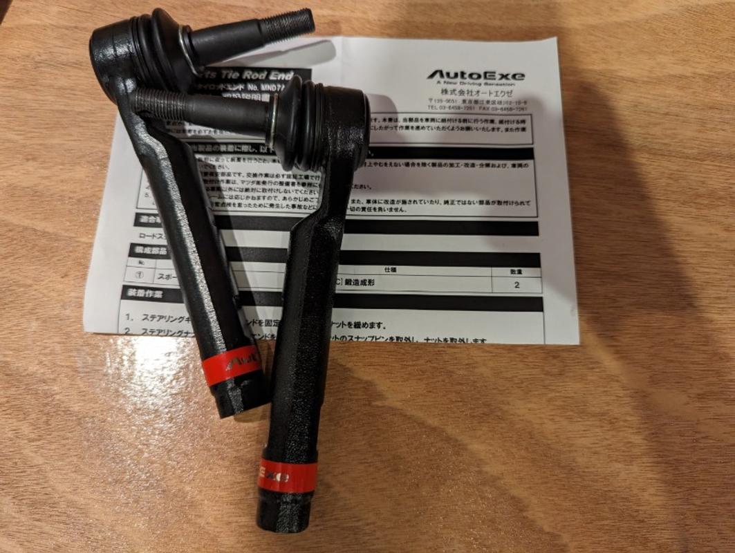 AutoExe スポーツタイロッドエンド MND7A00 AUTOEXE SPORTS TIE ROD END FOR MAZDA ROADSTER ND MND7A00