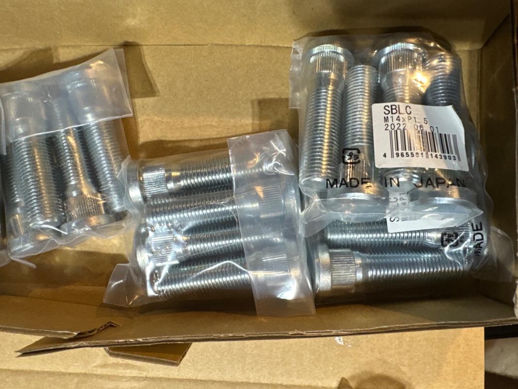 KYO-EI HUB BOLT M14xP1.5 SBLC - Black Hawk Japan