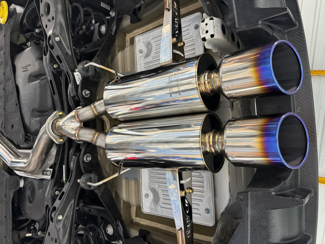 APEXI N1 Evolution Exhaust For HONDA CIVIC FK8 113BH001J - Black