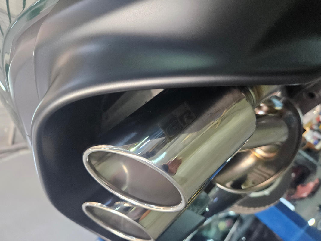 TRD GR SPORTS MUFFLER FOR TOYOTA 86 ZN8 MS153-18005 - Black Hawk Japan