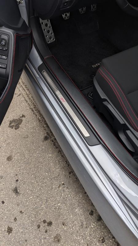 STI SIDE SILL PLATE SET FOR SUBARU BRZ ZD ST58020ZM000