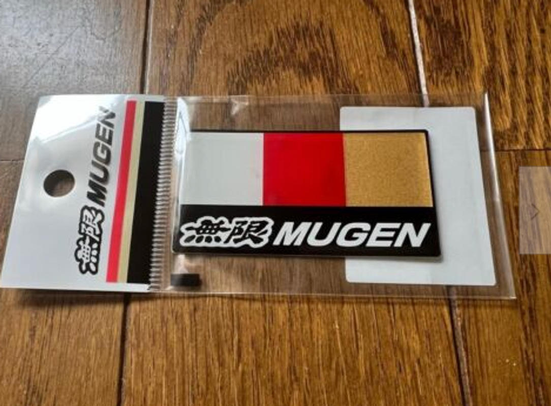 MUGEN LOGO POTTING EMBLEM FOR 90000-YZ8-302A - Black Hawk Japan