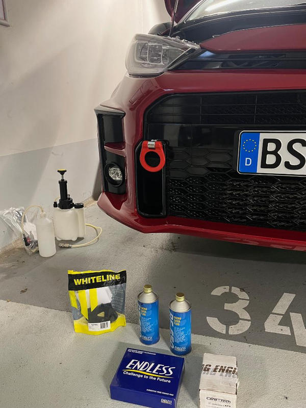 ENDLESS SSM PLUS BRAKE PAD FRONT REAR SET FOR TOYOTA GR YARIS