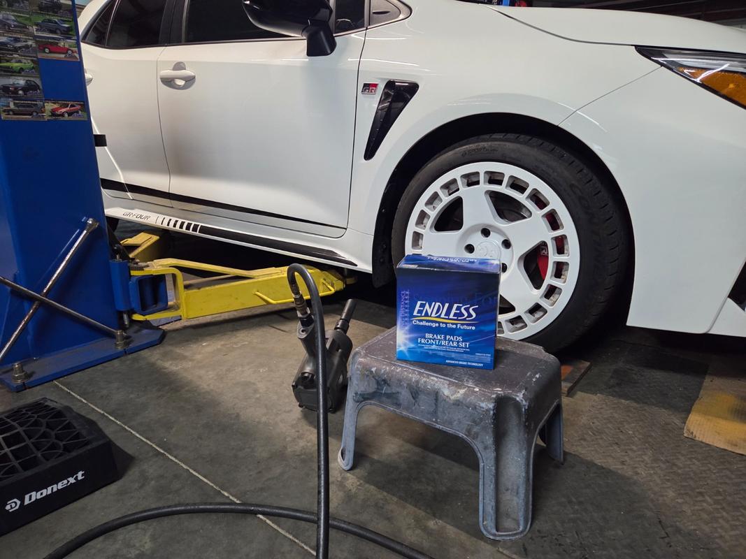 パーツ ENDLESS SSM-sports PLUS RCP120MP ENDLESS SS M-SPORTS PLUS BRAKE PADS FULL SET - Sub 60 Racing