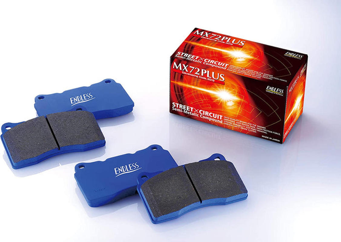 ENDLESS MX72 PLUS BRAKE PAD FRONT REAR SET FOR TOYOTA SUPRA DB42