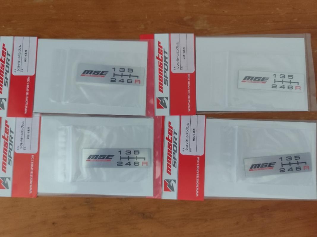 MONSTER SPORT SHIFT PATTERN EMBLEM SWIFT SPORT (FOR ZC32S