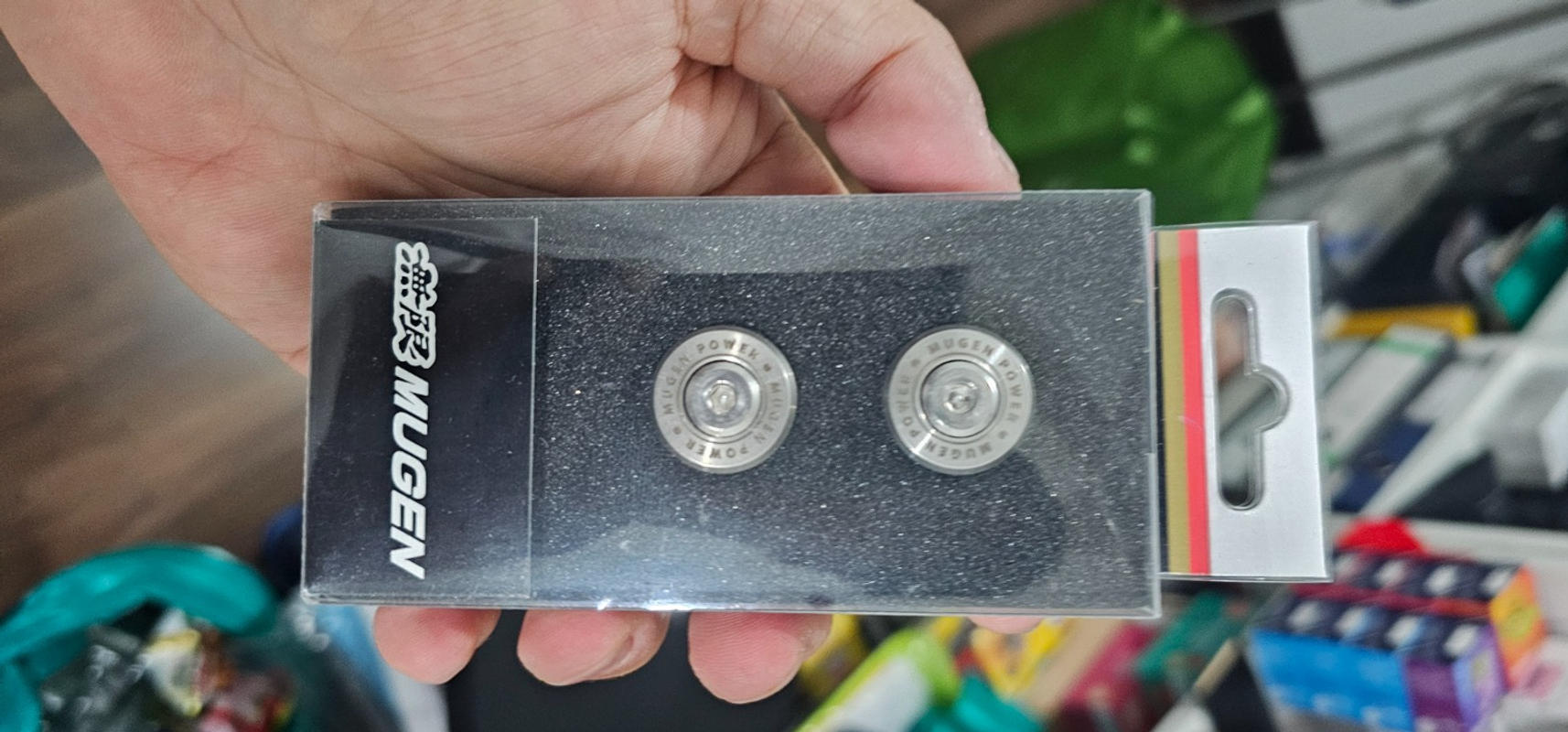 MUGEN NUMBER PLATE BOLTS FOR HONDA CIVIC TYPE R FL5 75700-XG8-K0S0