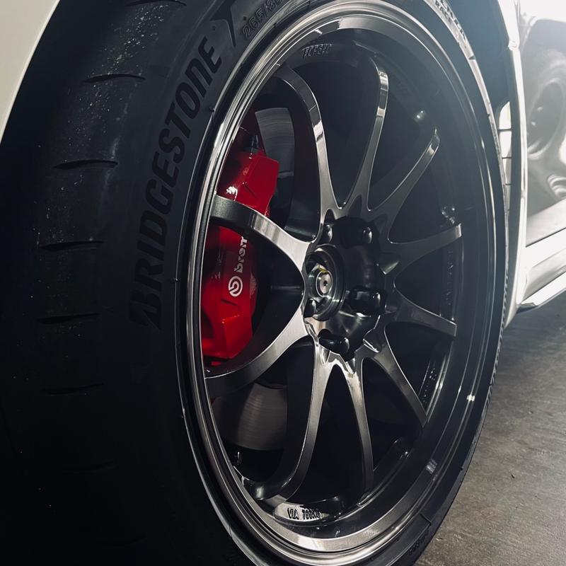 RAYS VOLK RACING CE28SL 18X9.5J +42 5X120 PRESSED GRAPHITE (PG