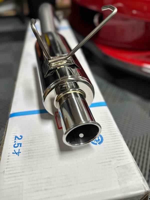 SPOON TAIL SILENCER[N1] Exhaust/Muffler For HONDA CIVIC EG6 EK4