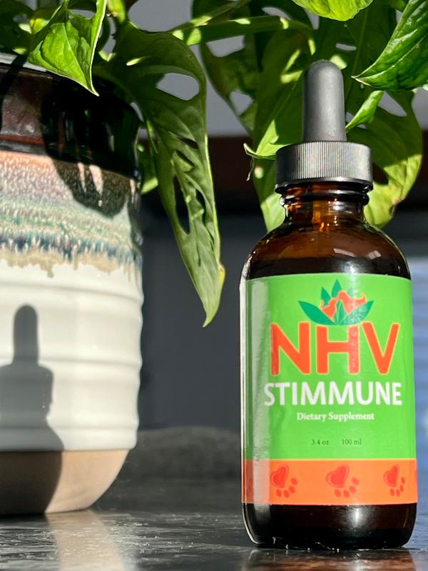 NHV STIMMUNE 100ml サプリメント 猫 犬 小動物 Stimmune for Food Allergies in Cats | NHV Natural Pet