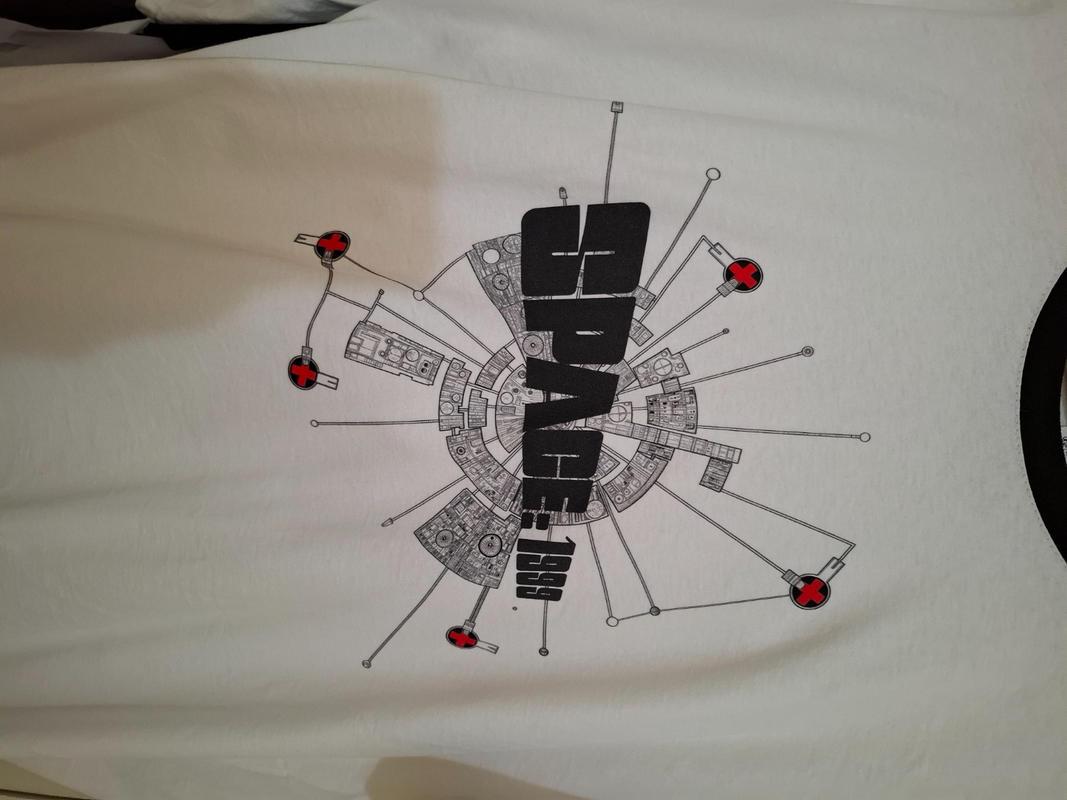 Space: 1999 Moonbase Alpha Schematic T-shirt