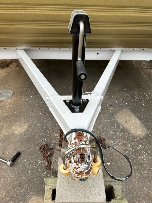Sidewinder Trailer Jack for A-frame Trailers