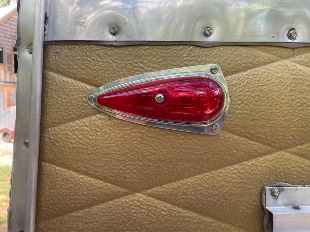 Marker Light with Chrome Base