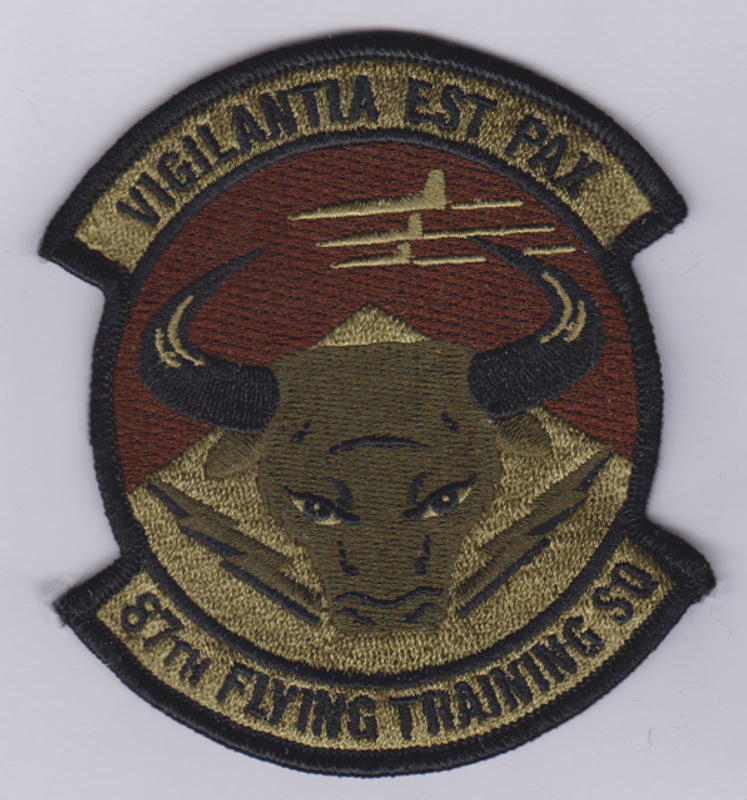 3 SOS Gone Fishing Pencil Patch  3rd Special Operations Squadron