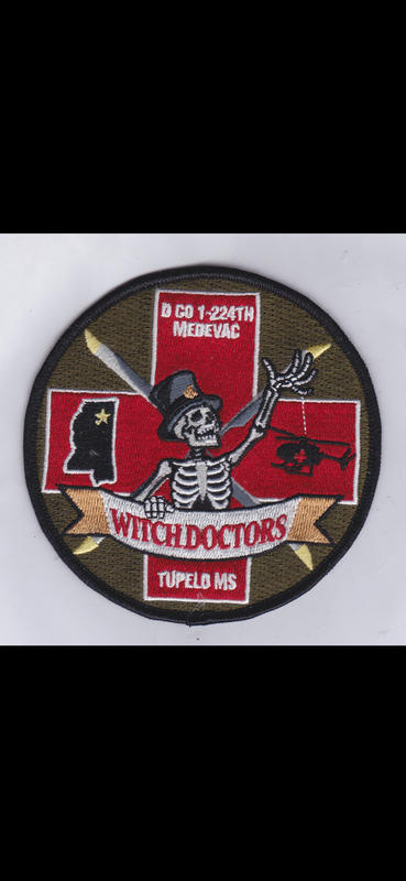 B Co 3-82 GSAB Flippers Patch | 3-82nd General Support Aviation