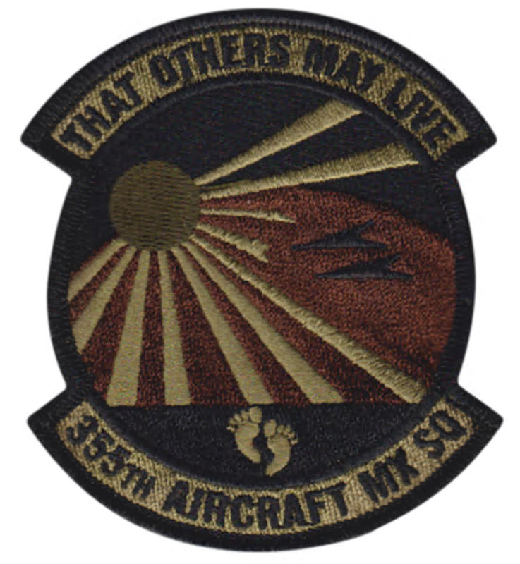 393 BGS B-2 1071 PVC Patch | 393rd Bomber Generation Sq