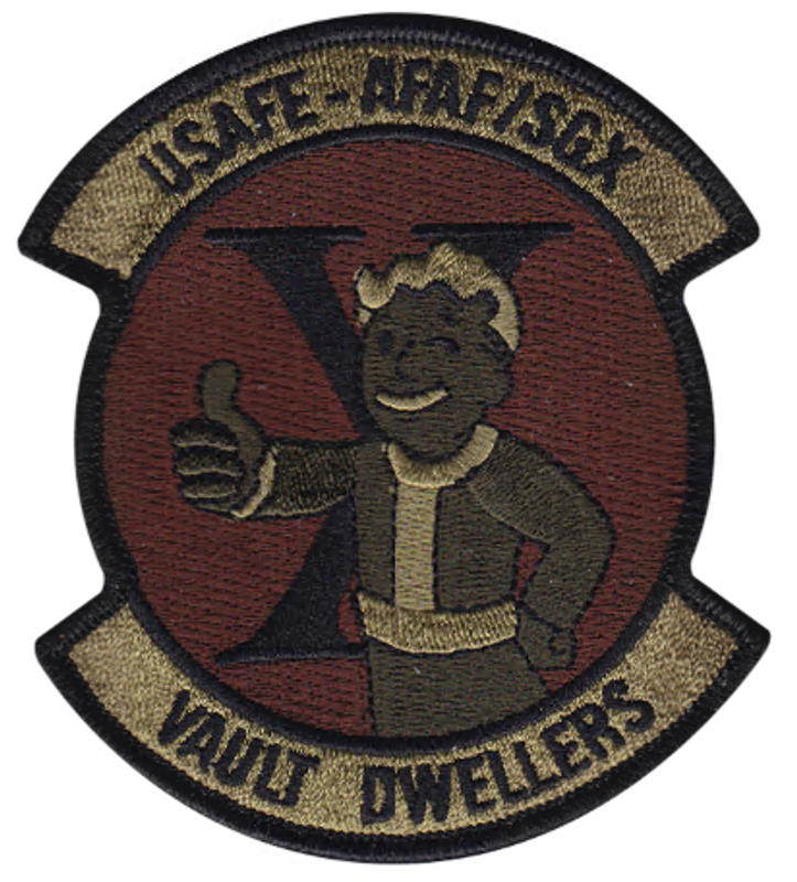USAFE 510th FS ハロウィンPVCパッチ USAFE 510th FS ハロウィンPVCパッチ 510 FS Custom Patches